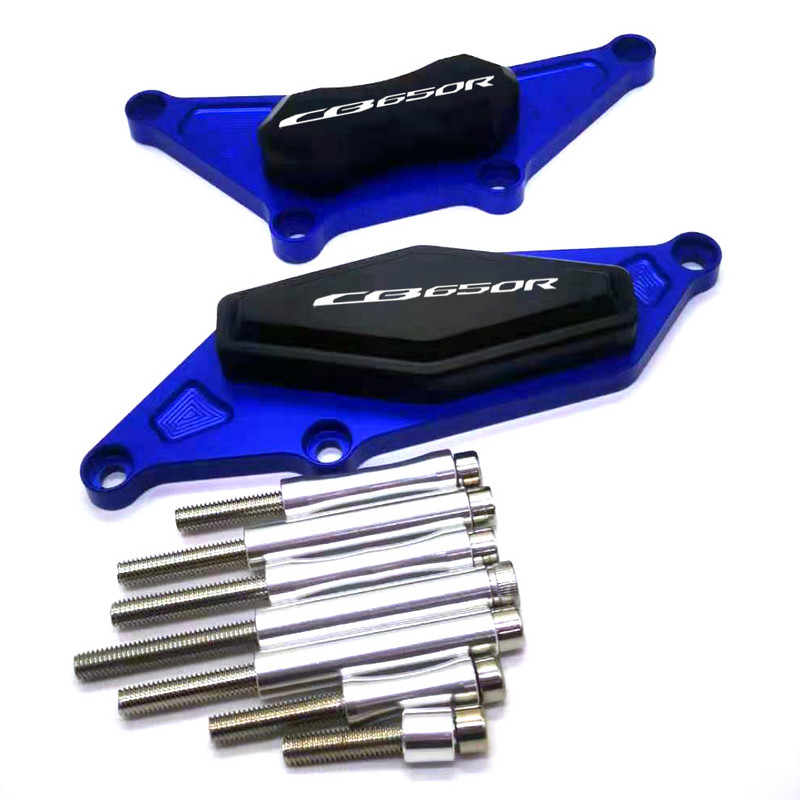 Pentru Honda CB650R CB 650R CB650 R CNC aluminiu + POM Set complet de tampoane de blocare pentru cadru Protector