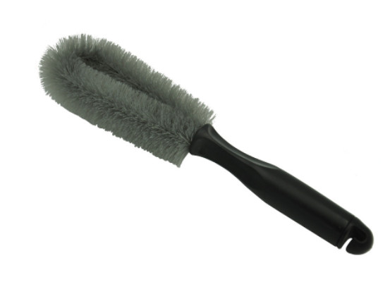 1PC perie de detaliu perie de curățare roți de mașină colector de praf mâner din plastic instrument de curățare anvelope perie moale din aliaj priză de aer pentru bord