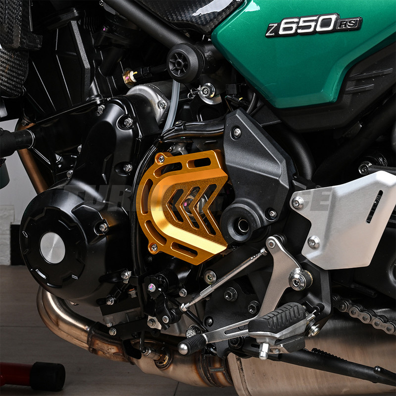 Pentru Kawasaki Z650RS 2022-2023 Capacul pinionului din față Protecție lanț Carcasa motorului Protector împotriva accidentului Glisor pentru cadru Z650 RS Accesorii
