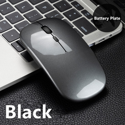 Mouse fără fir reîncărcabil Mouse Bluetooth Computer fără fir Mause LED RGB cu iluminare din spate Mouse ergonomic pentru jocuri pentru laptop