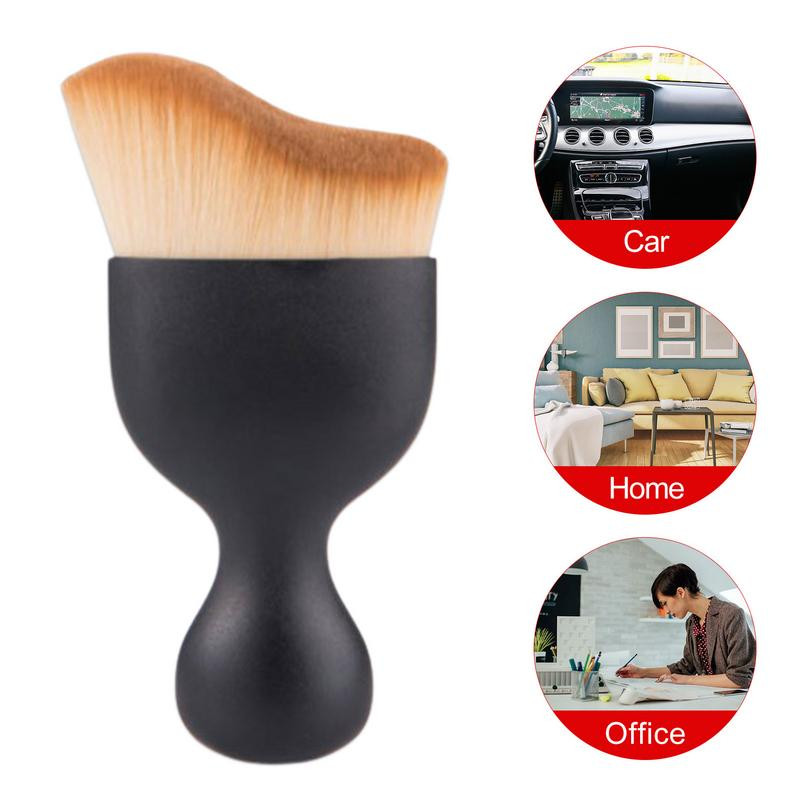 Autodetailihari Autode sisepuhastushari, pehme detaili kumer hari, õhukonditsioneer õhu väljalaskeava tolmueemaldustööriist