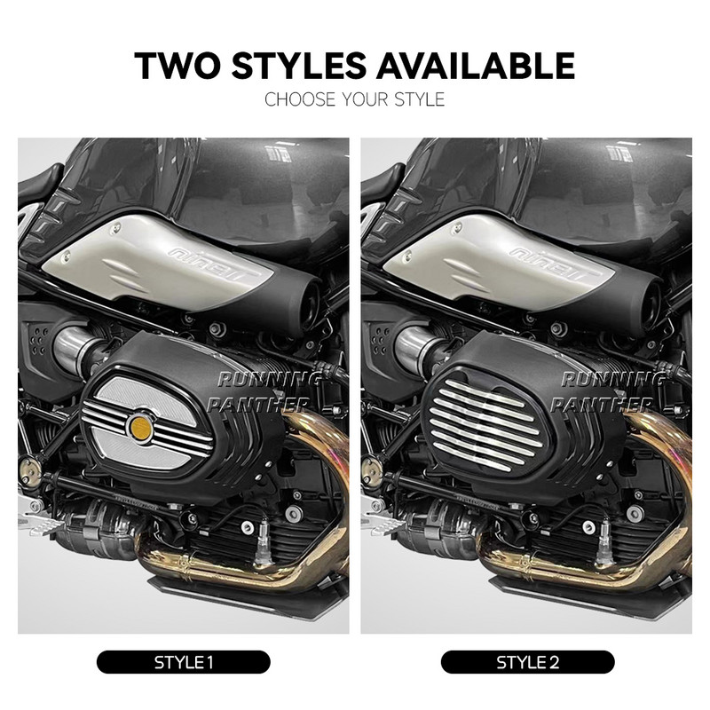 Pentru BMW R nine TR nineT Rnine T Rninet R9T R 9T 2021 2022 2023 Protecție motor motociclete apărători chiulasa capac de protecție