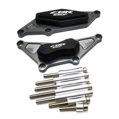 Honda CBR650F CBR 650F CBR650 F CNC alumínium + POM teljes készlet motor ütközési padok keret csúszkák védőhöz
