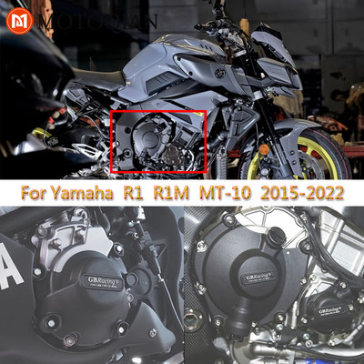Προστατευτικό θήκης κινητήρα για Yamaha YZFR1 YZF R1M MT-10 MT10 MT 10 For GB Racing 2015-2022 Engine Guard Προστασία μοτοσυκλέτας