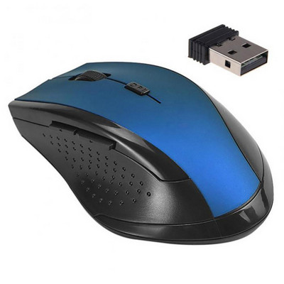 Mouse de gaming fără fir 3200DPI, 2,4 GHz, cu receptor USB, optic, ergonomic, pentru jocuri, computer, mause, mouse pentru jocuri, computer, laptop, 6 taste