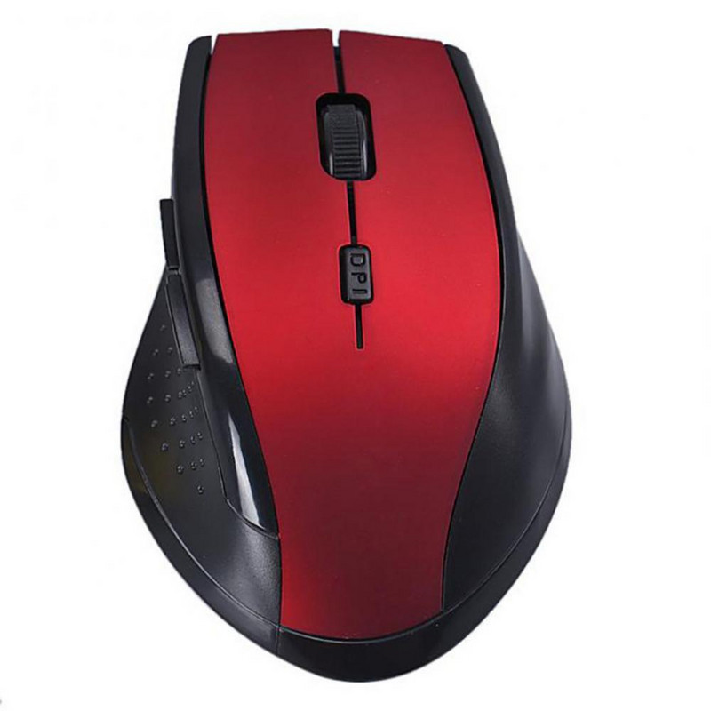 Mouse de gaming fără fir 3200DPI, 2,4 GHz, cu receptor USB, optic, ergonomic, pentru jocuri, computer, mause, mouse pentru jocuri, computer, laptop, 6 taste
