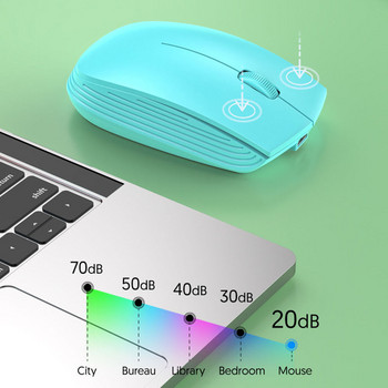 ORZERHOME Мини безжична мишка 2.4GHz мишки с USB приемник Геймър 1600DPI Оптична компютърна преносима мишка за офис компютър лаптоп