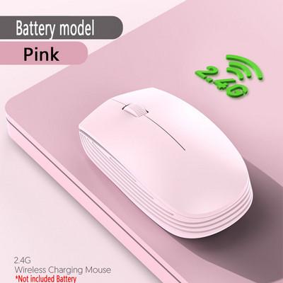 ORZERHOME Mini Mouse fără fir 2.4GHz Mouse cu receptor USB Gamer 1600DPI Mouse optic pentru computer portabil pentru computer de birou, laptop