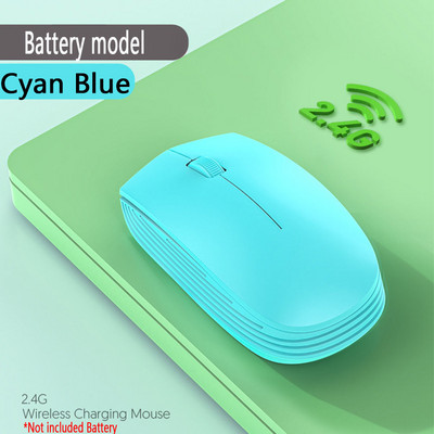 ORZERHOME Mini Mouse fără fir 2.4GHz Mouse cu receptor USB Gamer 1600DPI Mouse optic pentru computer portabil pentru computer de birou, laptop