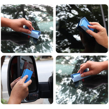 Car Ceramic Coating Sponge Wax Coat Applicator Pads Σφουγγάρια Πανί Γυαλίσματος Συντήρησης αυτοκινήτου Ειδικό Σφουγγάρι Εργαλείο Καθαρισμού Αυτοκινήτου 1τμχ