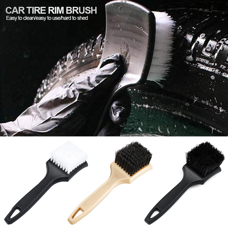 Perie pentru jante pentru anvelope auto Perii de curățare pentru butuc de roți Detalierea roților de mașină Accesorii pentru curățare Anvelope alb negru Instrument de spălare automată