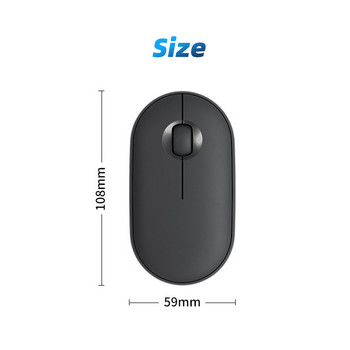 Νέο αθόρυβο ασύρματο ποντίκι με δέκτη USB Αθόρυβο ποντίκι για Macbook υπολογιστή Laptop PC Gaming Mouse Gamer 2.4GHz 1200DPI