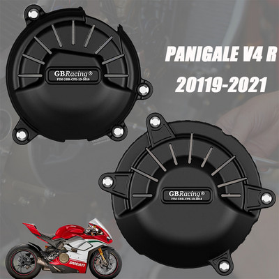 Motociklai Variklio dangtis Apsauginis dėklas dėklui GB Racing Skirtas DUCATI PANIGALE V4 R 2019-2021 Variklio dangteliai Priedai