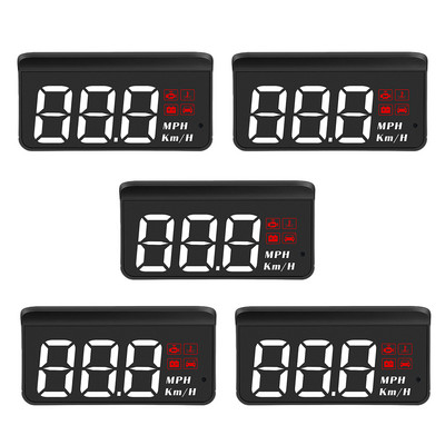 1-5 ks OBD2 displej do auta s integrovaným tieňovaním, projektor na čelné sklo pre Audi Benz Mazda Toyota