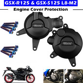 Ochranný kryt motora pre motocykle GB Racing pre SUZUKI GSX-R125 a GSX-S125 L8-M1 2018-2019-2020, kryty motora