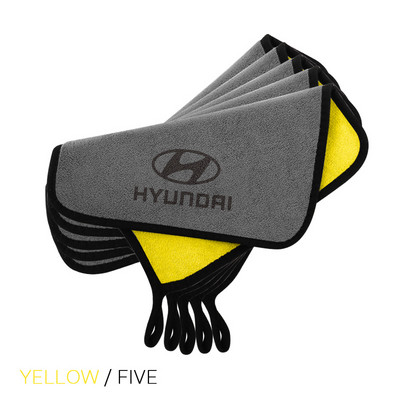 5db Car Styling Mosó Törölköző Tisztítás Szárító Mosó Kendő Hyundai I30 I20 IX35 I40 Tucson Getz Sonata Veloster Elantra Solarishoz