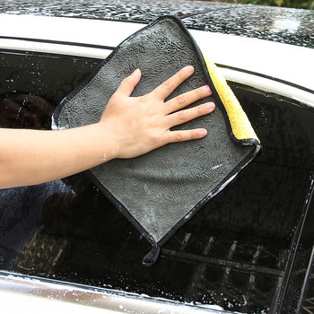 1 τεμ. Microfiber Car Cleaning Wash Towel Αξεσουάρ αυτοκινήτου για Subaru Forester peugeot 2008 3008 4008 LADA XRAY Alfa Romeo Stelvio