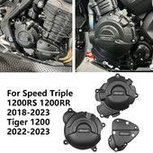 Carcasa capac motor pentru Speed Triple 1200RS 1200RR 2018-2023 Tiger 1200 2022-2023 pentru cadru GB Racing Guard Protectie motor