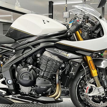 Калъф за капак на двигателя за Speed Triple 1200RS 1200RR 2018-2023 Tiger 1200 2022-2023 за GB Racing Guard Frame Защита на двигателя