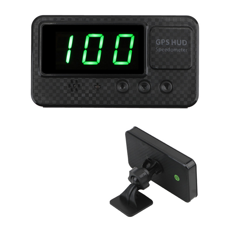 Afișaj Head Up pentru mașină Design de mașină KM/h MPH Afișare altitudine Proiector Odometru C60s/C80 Fonturi mari Afișaj LED Vitezometru pentru mașină