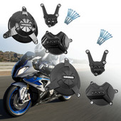 Carcasa de protectie capac motor motociclete negru fum pentru BMW S1000R S1000RR 2009-2010-2011-2012-2013-2014-2015-2016