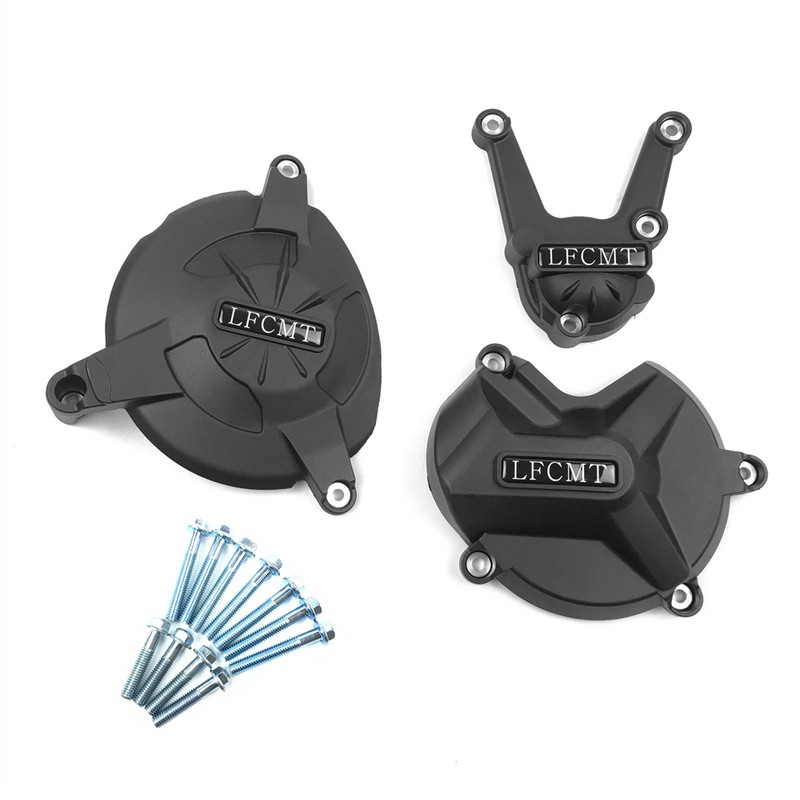 Carcasa de protectie capac motor motociclete negru fum pentru BMW S1000R S1000RR 2009-2010-2011-2012-2013-2014-2015-2016