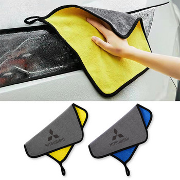 5Pcs Car Styling Кърпа за пране Почистване Сушене Парцал за пране за Mitsubishi Lancer ASX Mirage Pajero Sport Xpander Attrage L200 Space
