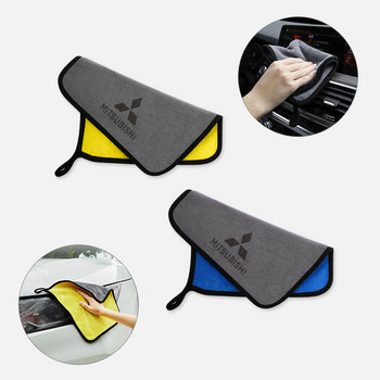 5Pcs Car Styling Кърпа за пране Почистване Сушене Парцал за пране за Mitsubishi Lancer ASX Mirage Pajero Sport Xpander Attrage L200 Space