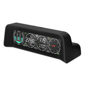 OBD2 + GPS Car X92 Head Up Display Ecran colorat Nou Temperatura apei și Ceas de viteză a vehiculului Alarma de supraviteză Unghiul de rulare și