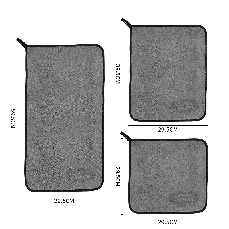 Prosop de curățare auto din microfibră Pânză pentru spălătorie auto Prosop de uscare Accesorii auto pentru Land Rover Discovery 3 4 Range Rover Sport Evoque