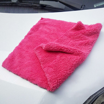 350GSM Премиум микрофибърна кърпа за детайли на автомобила Супер абсорбираща кърпа Ултра мека кърпа за измиване на кола без ръбове 30X40CM Дропшиппинг