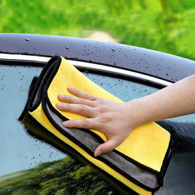 3PcsMicrofiber Towel Car Wash Accessories Absorbent Car Wash Microfiber Detailing Towel Car Accessories For Toyota Tesla Model
