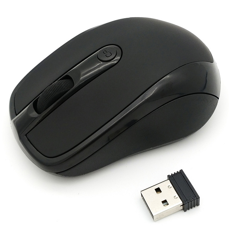 Mouse fără fir USB 2000 DPI Receptor reglabil Computer optic 2,4 GHz Mouse ergonomic pentru mouse PC laptop