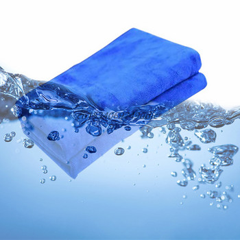 2 ΤΕΜ 30/40/60 CM Πετσέτα καθαρισμού αυτοκινήτου Super Soft Microfiber Auto Washing Glass Household Cleaning Μικρή πετσέτα 420GSM