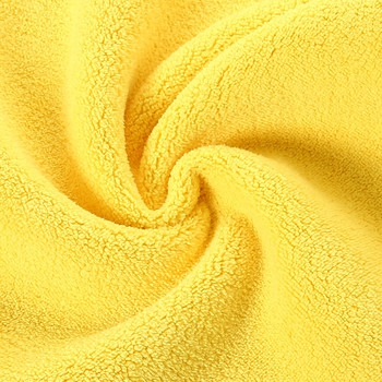 1/3/5 ΤΕΜ. Πετσέτα καθαρισμού μικροϊνών Thicken Soft Drying Cloth Καθαριστικό σώματος αυτοκινήτου Πετσέτες πλυσίματος διπλής στρώσης Clean κουρέλια 30x60cm