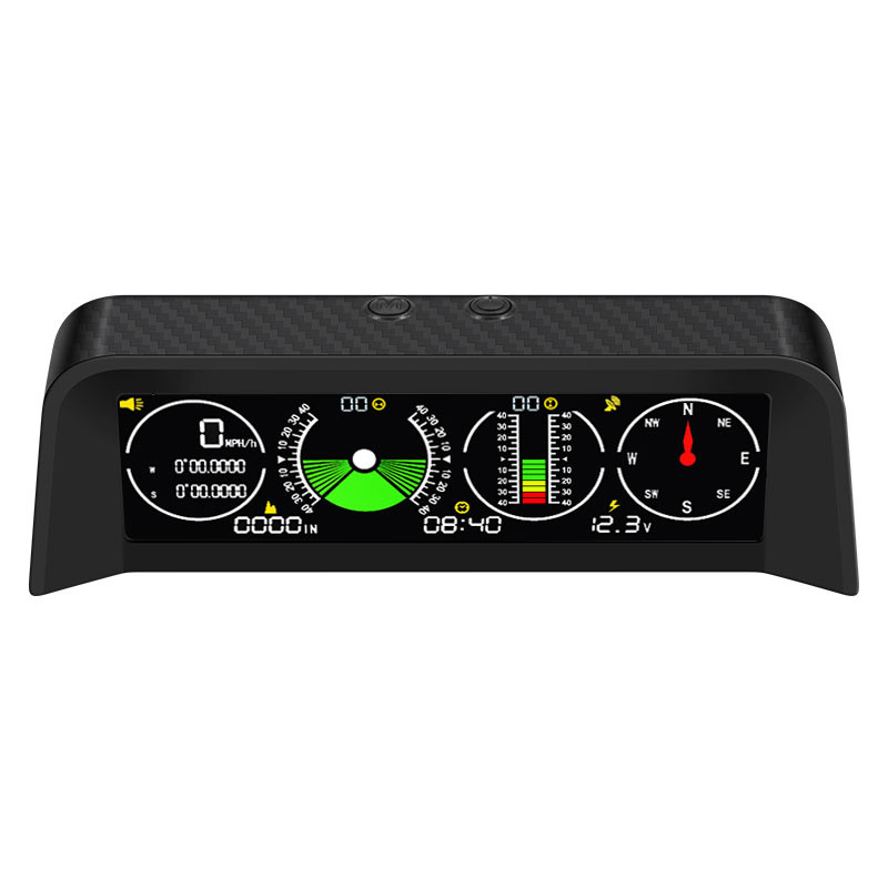Indicator de viteză GPS X90 HUD Display Head Up Indicator de altitudine Busolă MPH KM/H Inclinometru