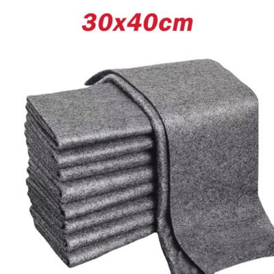 Thicken Magic Cleaning Cloth Многоцелева микрофибърна домакинска кухненска кърпа за почистване на стъкла Прозорци на автомобили Огледала Кърпи 1/3/5 бр.