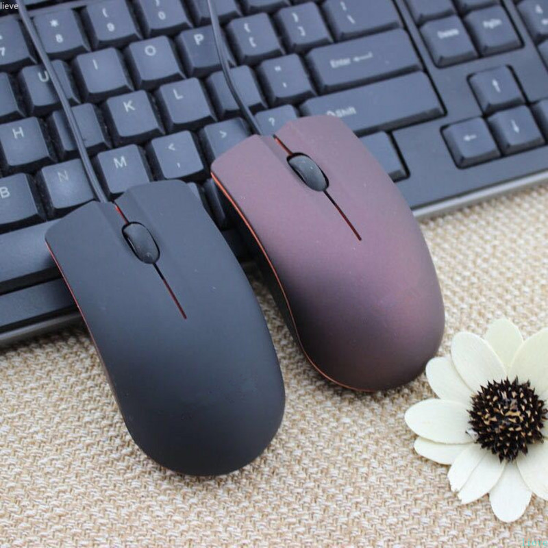 NOU M20 Mouse cu fir 1200 dpi Mouse pentru computer Office Mouse negru mat USB Gaming Mouse pentru PC Notebook Laptop Mouse pentru gamer cu fir antiderapant