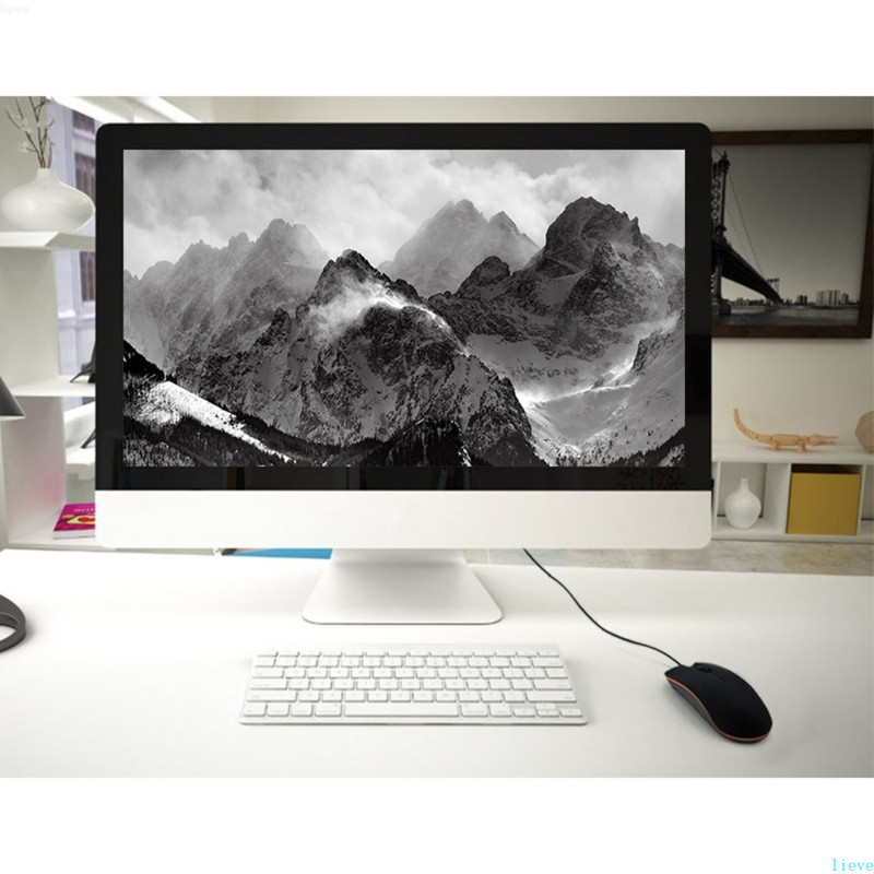 NOU M20 Mouse cu fir 1200 dpi Mouse pentru computer Office Mouse negru mat USB Gaming Mouse pentru PC Notebook Laptop Mouse pentru gamer cu fir antiderapant