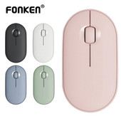 Mouse fără fir pentru laptop computer PC subțire mini mouse fără zgomot fără fir 2.4G mouse pentru casă/birou 1200 DPI Design ergonomic