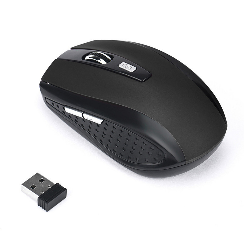 Raton inalambrico computer mouse 2.4 GHz pentru gaming si design de birou computer ergonomic pc laptop desktop