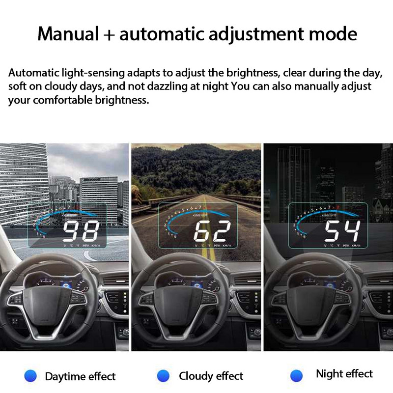 Sistem de afișare HUD head up display multifuncțional pentru mașină specială pentru utilizare specială avertizare de supraviteză pentru Honda Zece generații de Civic