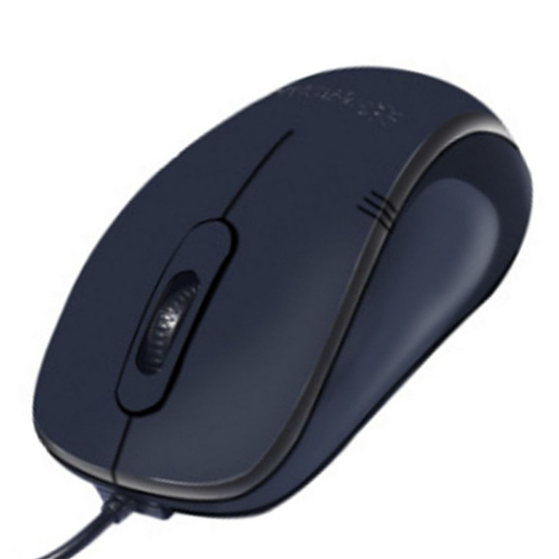 2 4G Office 3 butoane Mufă USB cu fir Mouse optic de birou Mini computer negru PC Laptop Mouse