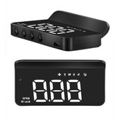 Auto HUD M1 GPS Head Up Display Viteza de proiecție a parbrizului cu alarmă de supraviteză Memento de oboseală de conducere pentru toate mașinile