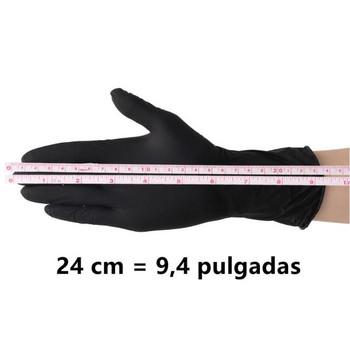 10-100 τεμ. γάντια νιτριλίου αδιάβροχα γάντια λάτεξ χωρίς σκόνη για οικιακή κουζίνα εργαστήριο καθαρισμού γάντια σπίτι