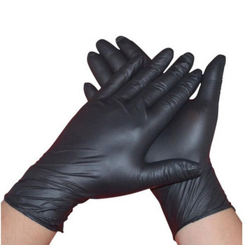 10-100 τεμ. γάντια νιτριλίου αδιάβροχα γάντια λάτεξ χωρίς σκόνη για οικιακή κουζίνα εργαστήριο καθαρισμού γάντια σπίτι