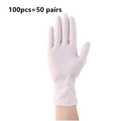 10-100db Nitril kesztyűk Vízálló Púdermentes Latex Kesztyűk Háztartási Konyhához Laboratóriumi tisztítókesztyűk Kezdőlap
