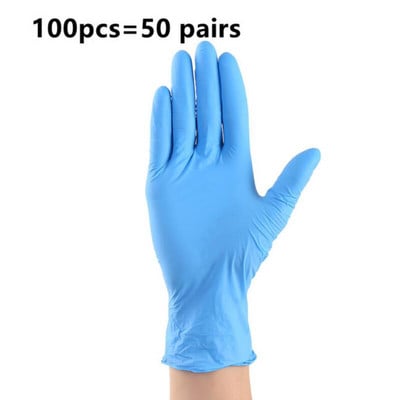 10-100db Nitril kesztyűk Vízálló Púdermentes Latex Kesztyűk Háztartási Konyhához Laboratóriumi tisztítókesztyűk Kezdőlap