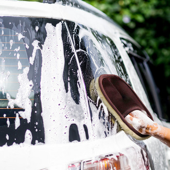 1 ΤΕΜ. Γάντια καθαρισμού από μαλλί αυτοκινήτου με μικροΐνες Πετσέτες οικιακού υφάσματος πλύσιμο παραθύρου ξεσκονόπανο Φροντίδα συντήρησης αυτοκινήτου Clean Glove Dropshipping