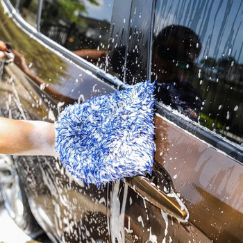 Професионални микрофибърни миещи се ръкавици за миене на автомобили Грижа за автомобила Почистващи ръкавици Почистваща кърпа Хавлиена ръкавица Автомобилни аксесоари